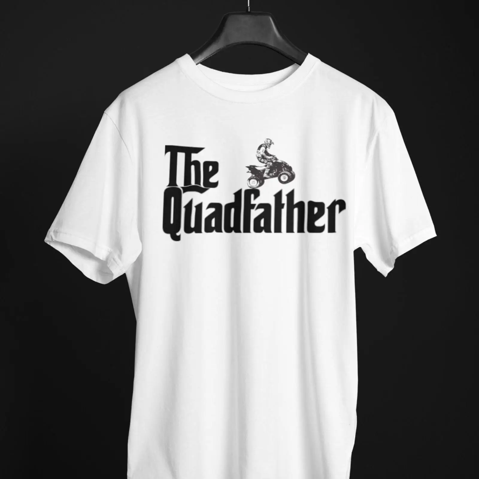 Outdoor Adventure Quad Biking - The Quadfather Funny T Shirt Quad
