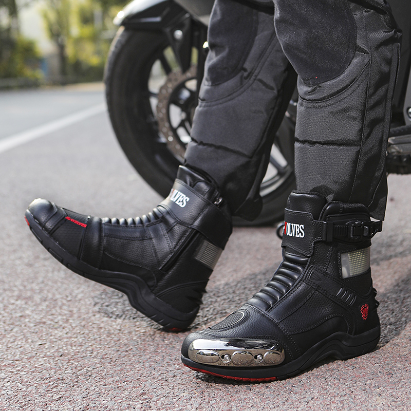 Outdoor Adventure Brand - Wear-resistant Motorcycle Boots Anti-slip Outdoor Riding