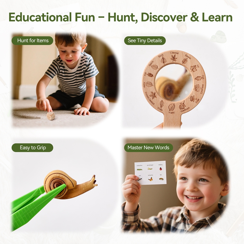 Wooden Montessori Toys Treasur - Outdoor Adventure Toys For Kids 评论和价格