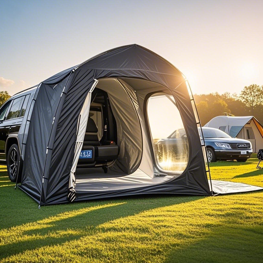 Car Tailgate Tent for SUV - PU - Outdoor Adventure Tent 评论和价格