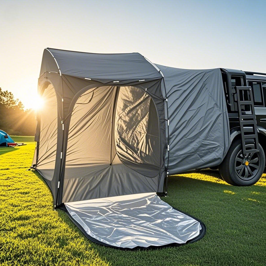 Car Tailgate Tent for SUV - PU - Outdoor Adventure Tent 评论和价格