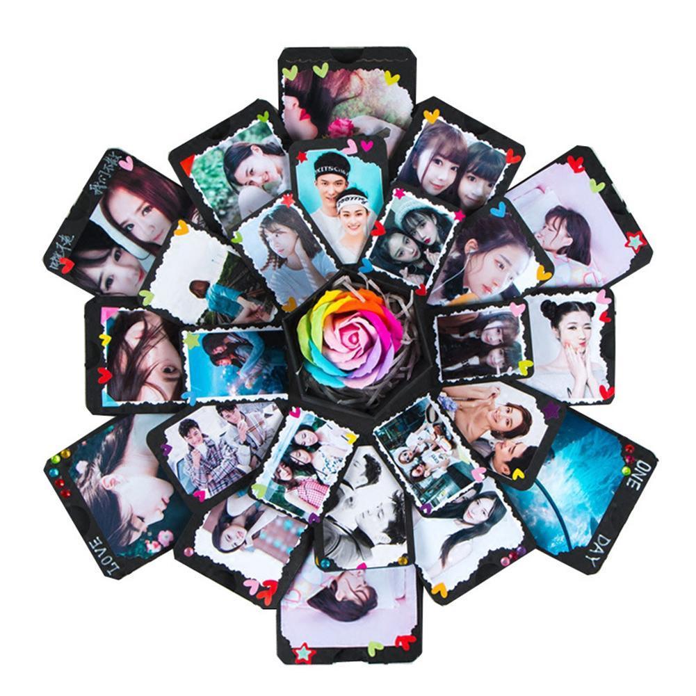 Photo Album Box DIY Scrapbook  - Outdoor Adventure Gifts 评论和价格