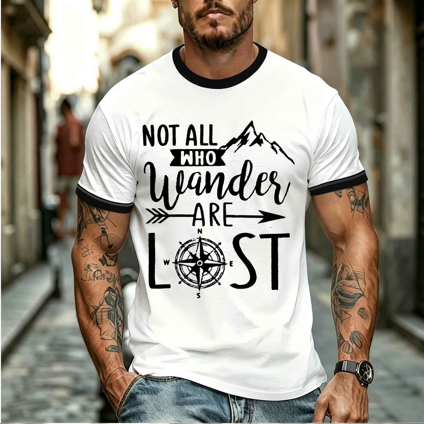 2026 new model Tee Stylish Com - Outdoor Adventure Quotes 评论和价格