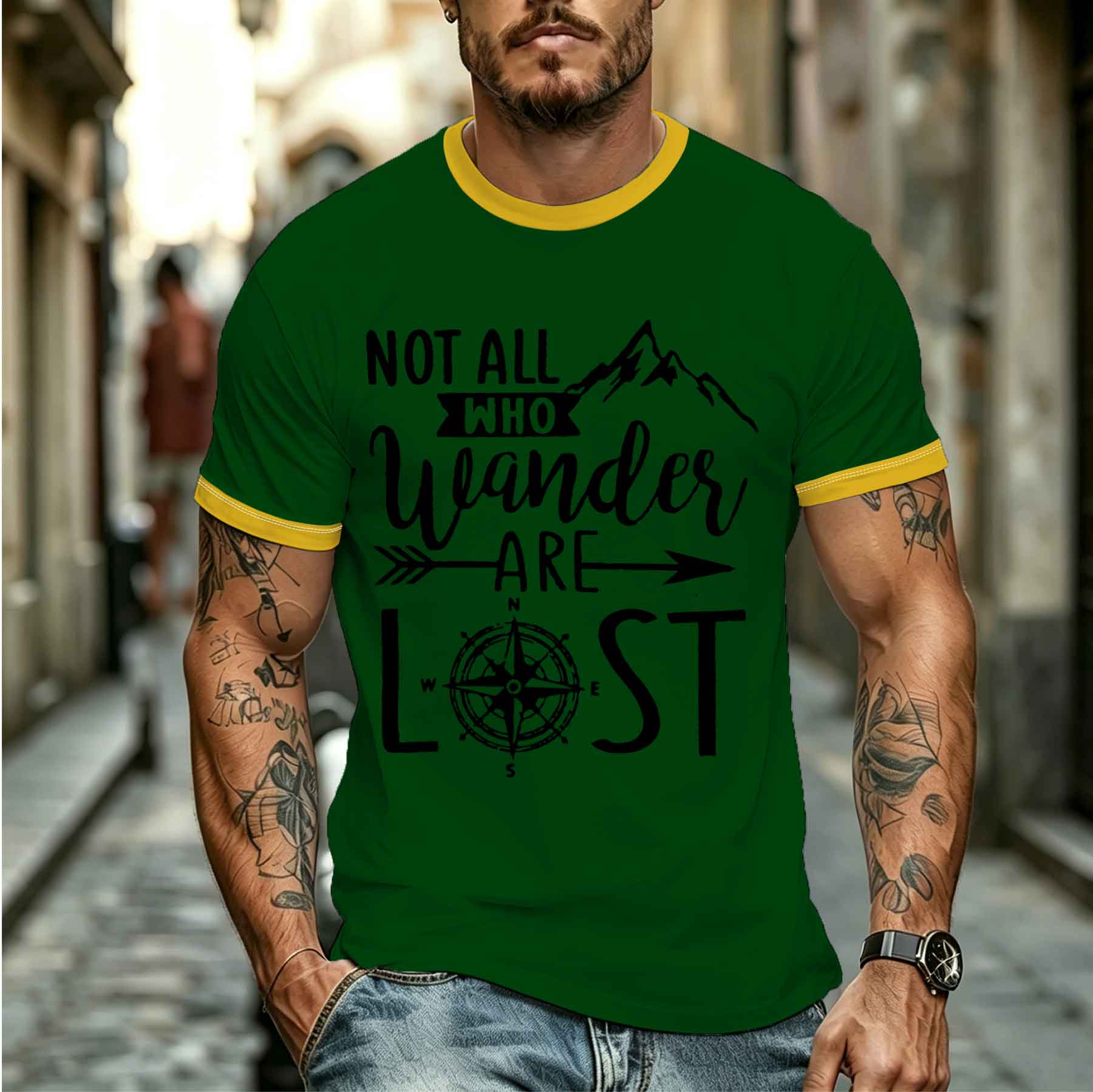 2026 new model Tee Stylish Com - Outdoor Adventure Quotes 评论和价格