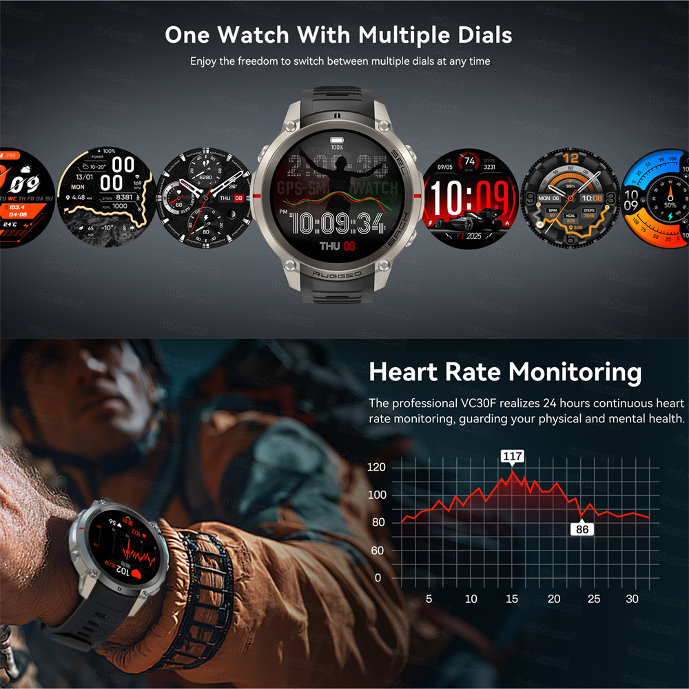 Rugged Outdoor Smartwatch for  - Outdoor Adventure Reservations 评论和价格