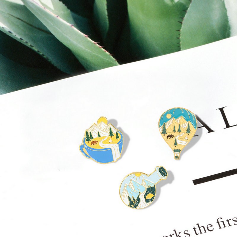 Camping Adventure Enamel Pins  - Outdoor Adventure Gifts 评论和价格