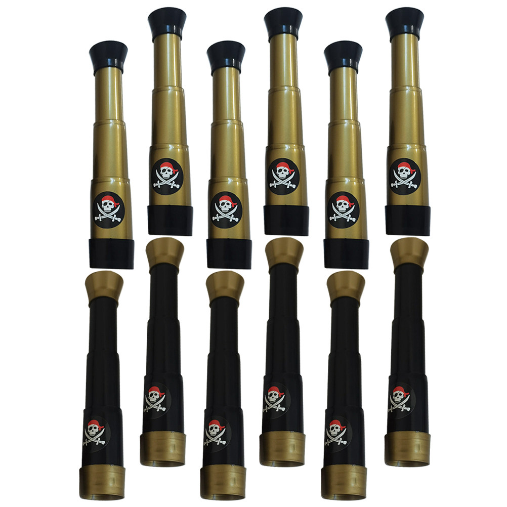 12Pcs Kids Pirate Telescope Se - Outdoor Adventure Toys For Kids 评论和价格