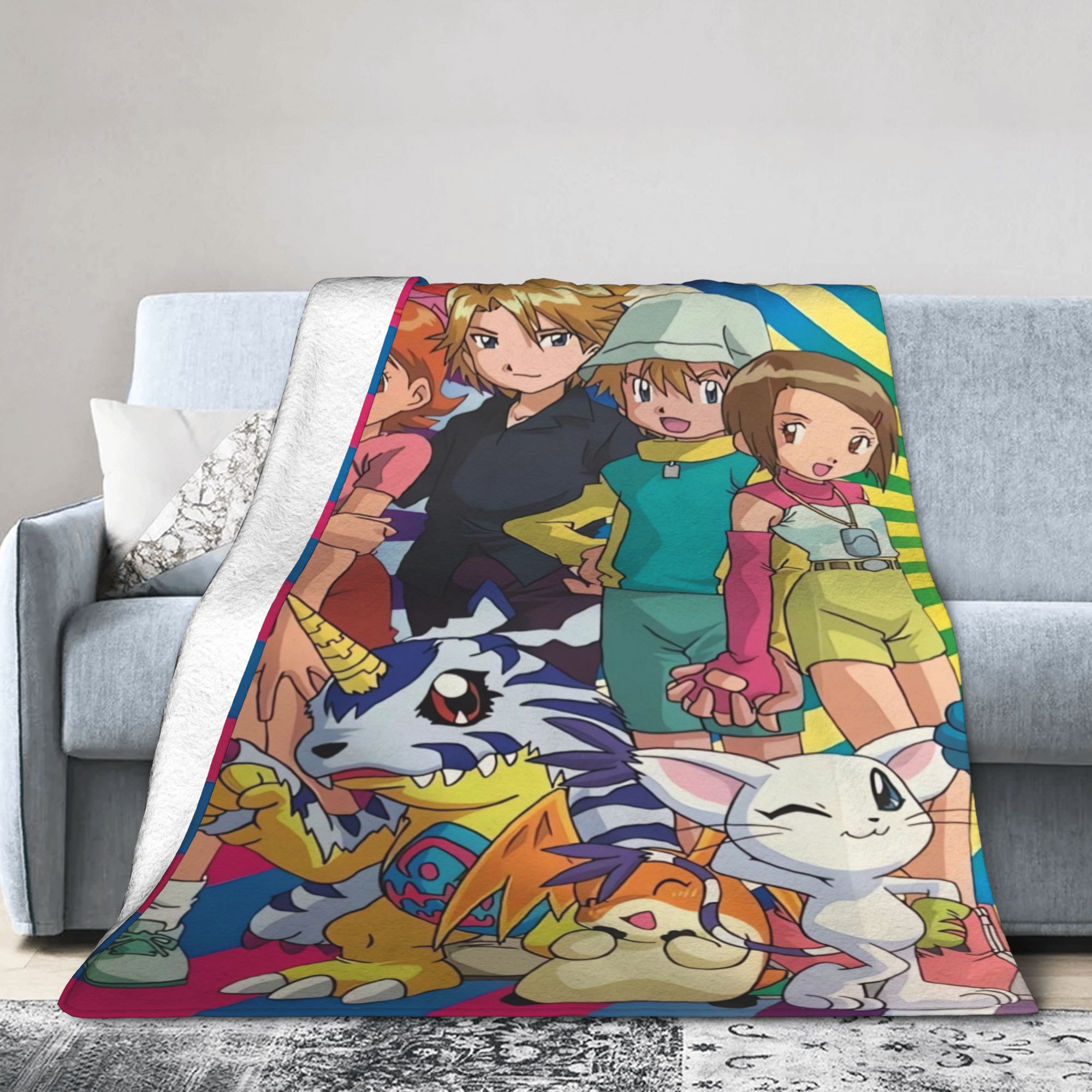 Digimon Adventure  Blankets Qu - Outdoor Adventure Girl 评论和价格