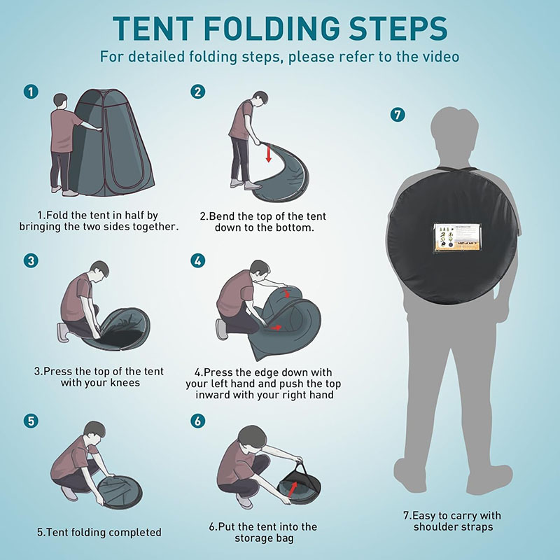‌Portable Pop-Up Toilet Tent P - Outdoor Adventure Tent 评论和价格