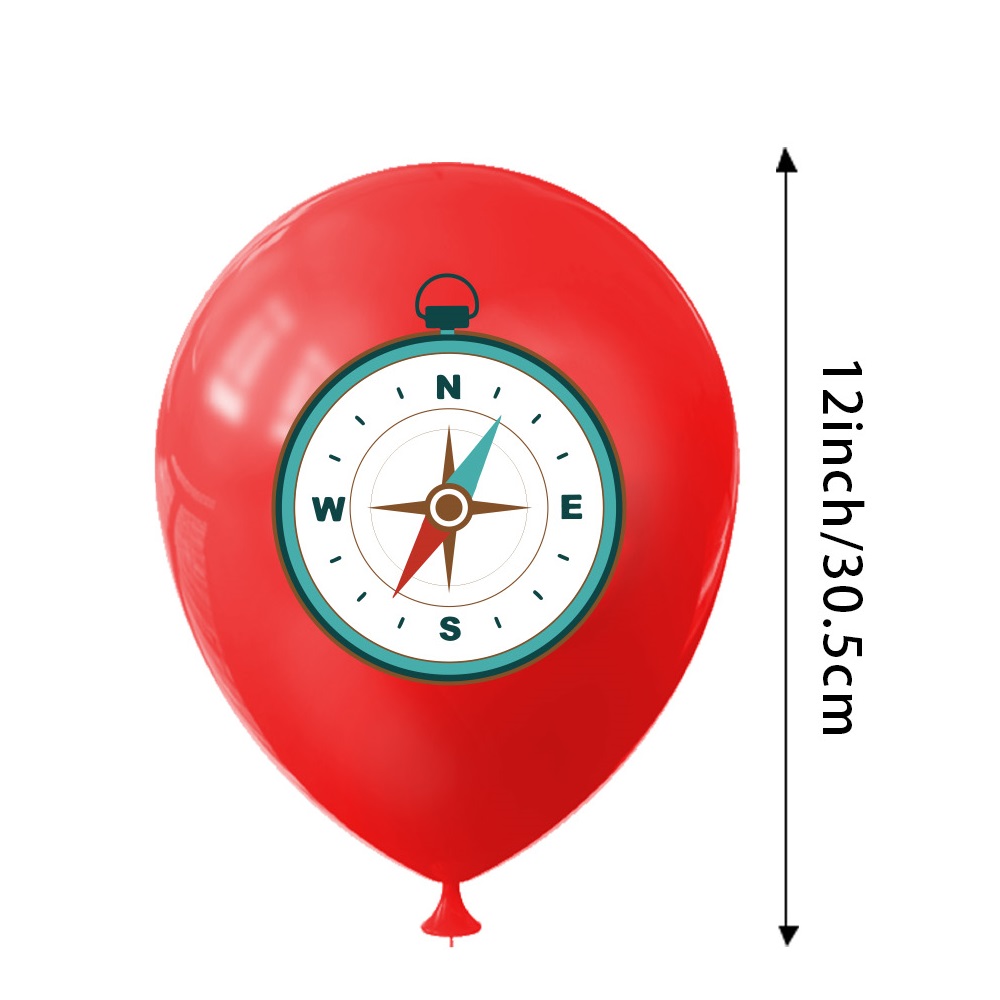 9pcs Happy Camping Balloon, Ou - Outdoor Adventure Girl 评论和价格