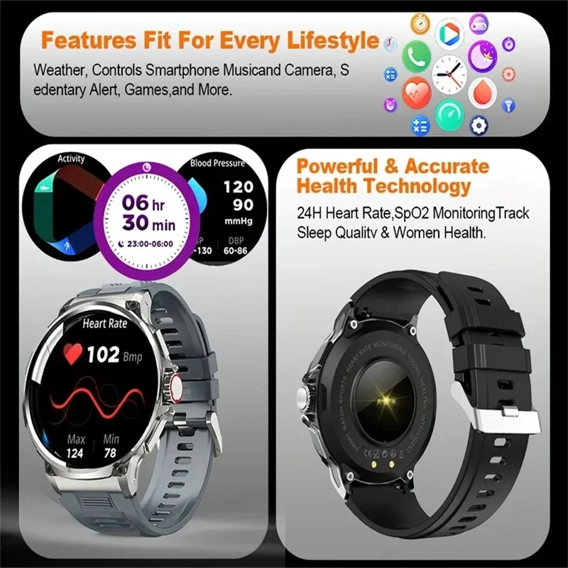 Hot Men Smart Watch 710mAh Out - Outdoor Adventure Reservations 评论和价格