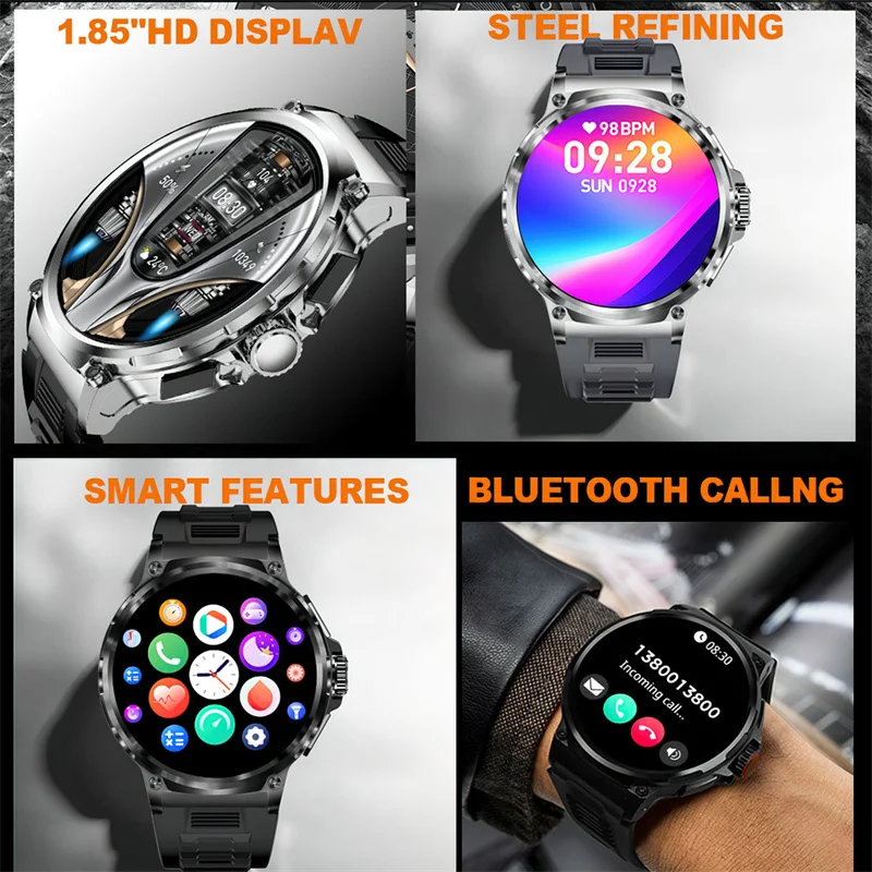 Hot Men Smart Watch 710mAh Out - Outdoor Adventure Reservations 评论和价格