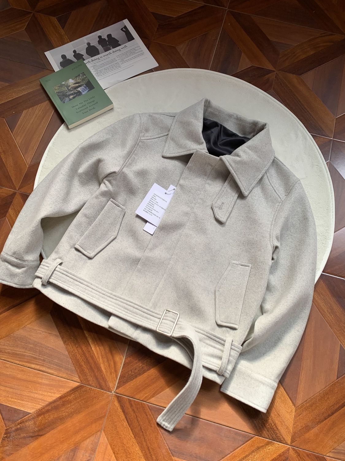 Wool Blend Jacket Man For Work - Outdoor Adventure Recreation 评论和价格