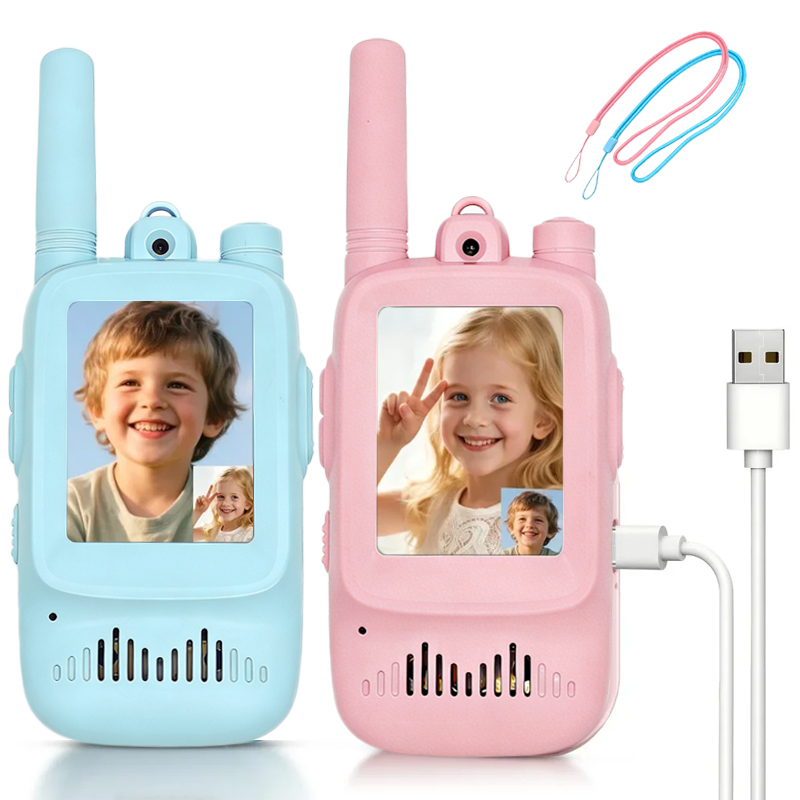 2pcs Kids Video Walkie Talkie  - Outdoor Adventure Toys For Kids 评论和价格