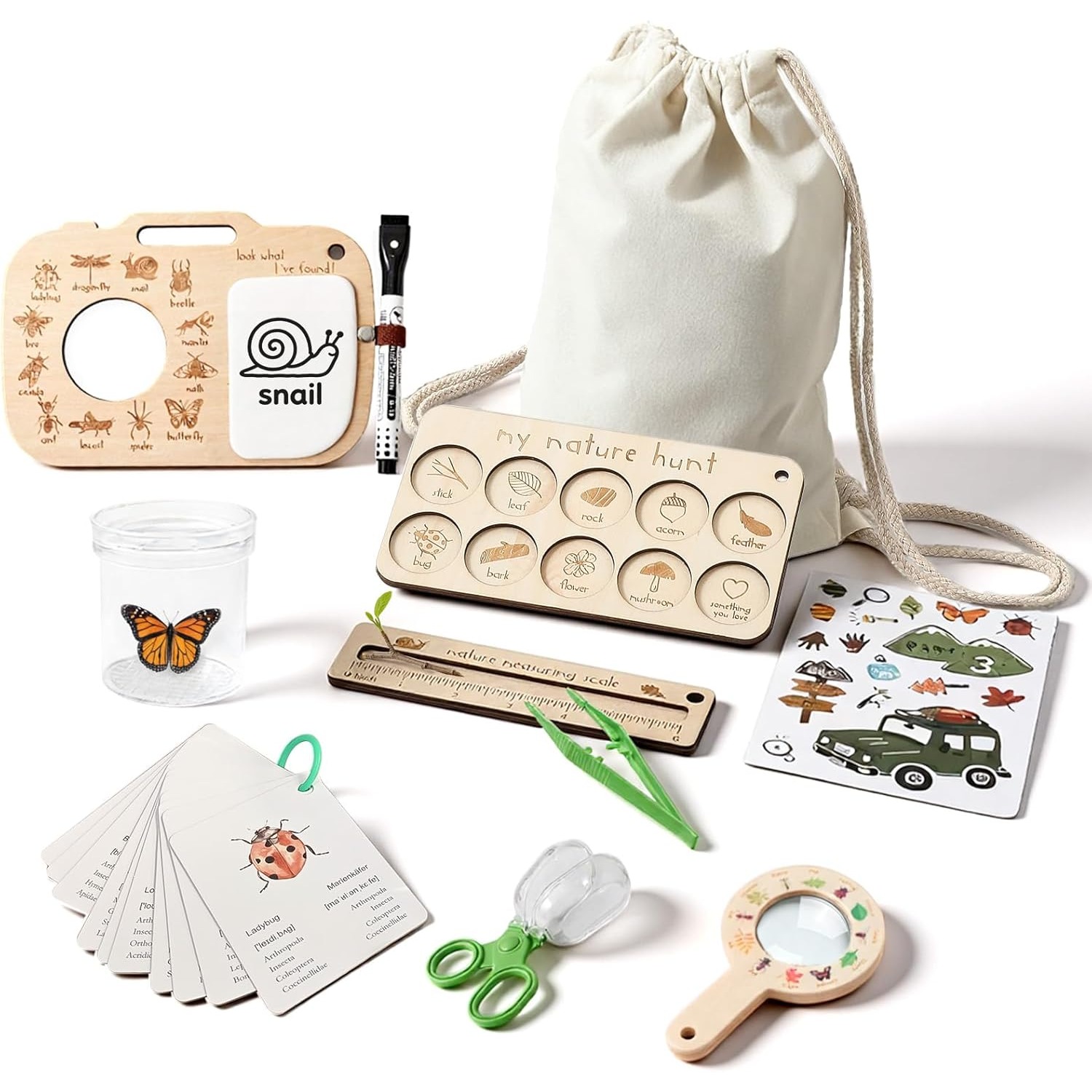 Bug Catcher Kit for Kids with  - Outdoor Adventure Toys For Kids 评论和价格