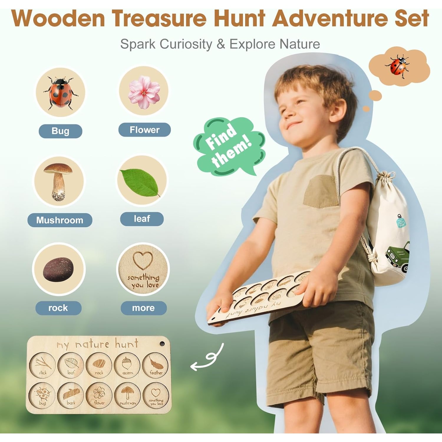 Bug Catcher Kit for Kids with  - Outdoor Adventure Toys For Kids 评论和价格