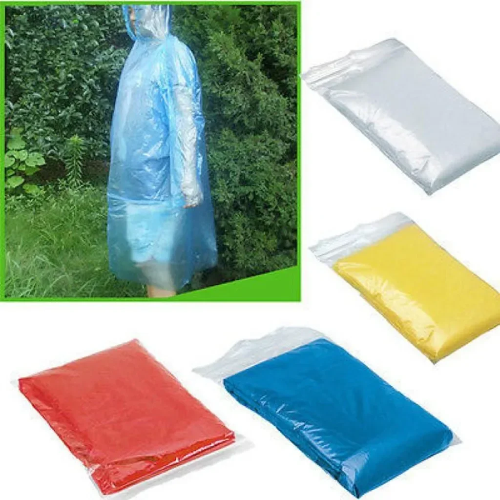 5/10PC Disposable Raincoat Adu - Outdoor Adventure Girl 评论和价格