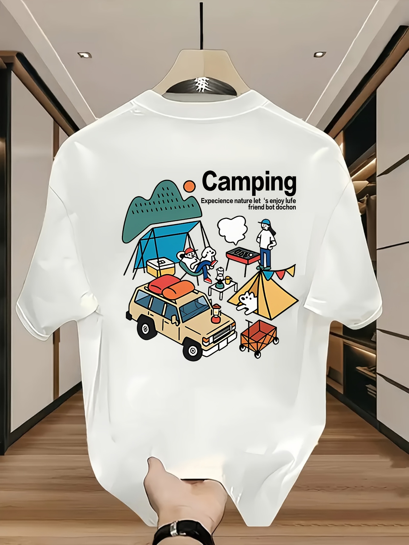 Cute Camping Adventure Graphic - Outdoor Adventure Tent 评论和价格